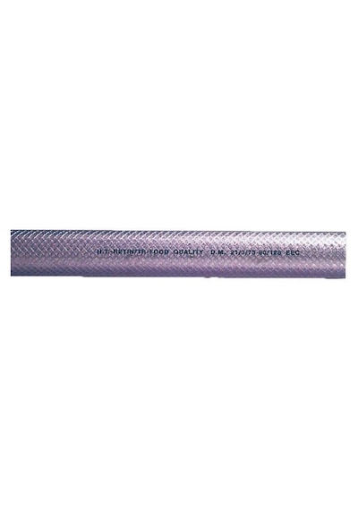 Sıvı Atık-Su Transfer Hortumu , PVC, Beyaz, İple Güçlendirilmiş Ø16mm, 5/8'