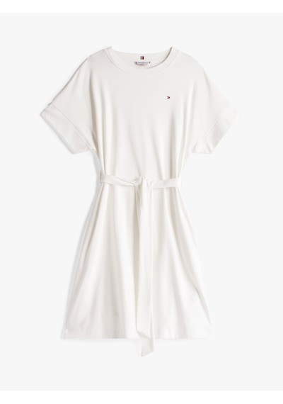 Tommy Hilfiger Modern Cody Dress Kadın Beyaz Elbise - Ww0ww45520 Beyaz
