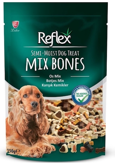 Reflex Mix Bones Yarı Islak Karşık Kemikler Köpek Ödülü 150 G