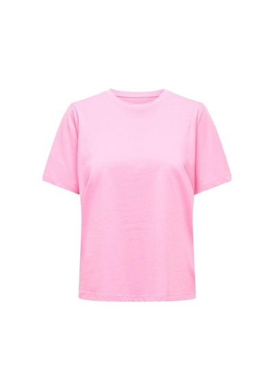 Only Kadın Basic Tişört Kısa Kollu, Rahat Kalıp Pembe