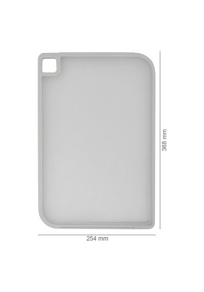 Fika Kesme Tahtası Orta 254 368 8 Mm Gri