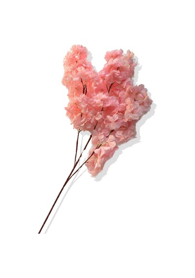 Cihan Çiçekçilik Yapay Lux Bahar Dalı Demeti 100 Cm Soft Pembe
