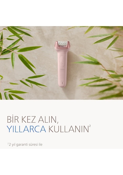 Philips Bre718/05 Epilatör Serisi 9000, Kablosuz, Islak Ve Kuru Kullanım, 32 Cımbız, Led Işık, 60 Dakika Pil Ömr