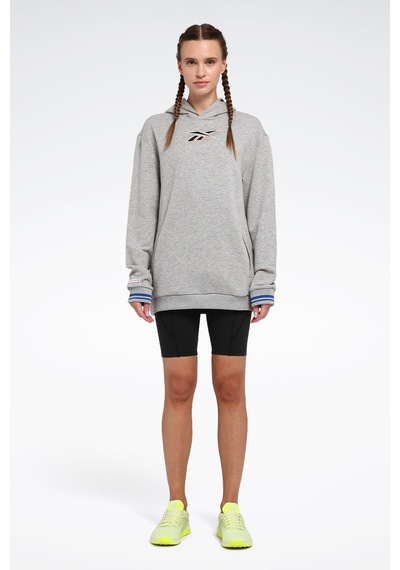 Reebok Cl Unıform Hoodıe Gri Unisex Sweatshirt 000000000101944012 Gri