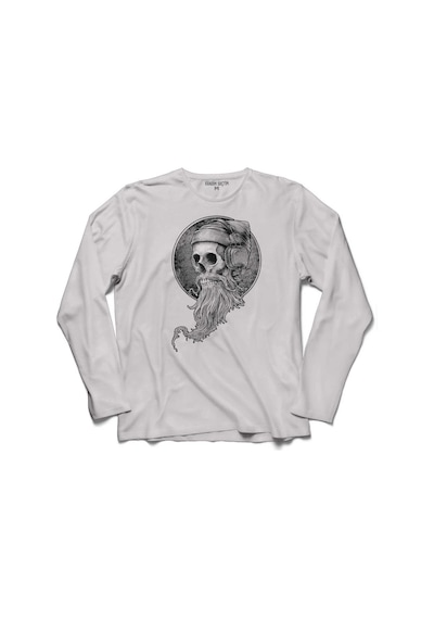 Skull Kuru Kafa Kulaklık Lısten Musıc Uzun Kollu Tişört (518424755)