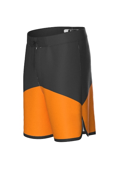 Pose I Down Rush Class Orange Surf Boardshort Gri - Turuncu