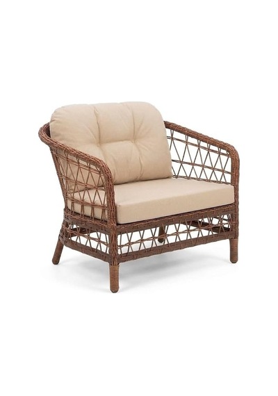 Diva Model Kahverengi 2+1+1 Rattan Balkon Ve Bahçe Takımı Diğer