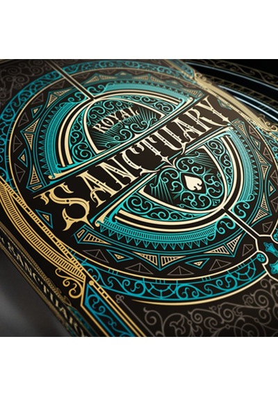 Npcc Noir Arts Royal Sanctuary Emerald Premium Oyun Kağıdı Koleksiyonluk İskambil Kartları
