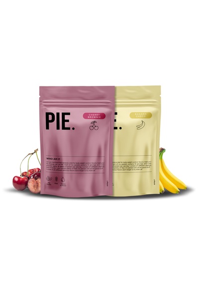 Pıe. Proteinli Öğün Tozu /vücut Ağırlığı Kontrolü İçin Diyetin Yerini Alan Gıda /20 Öğün /vişne Ve Muz Aromalı Karışık