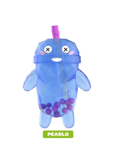 12387 Sun-btf-figür Bubble Tea Crystal Boba Pals Serıes 14cm 6a Çok  Renkli