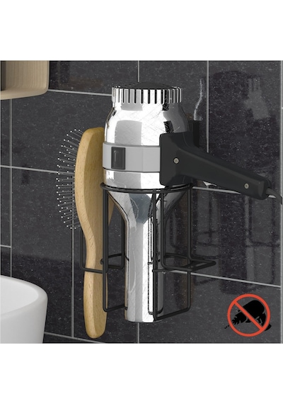 Tekno Tel Ef-262 Yapışkanlı Saç Kurutma Makinası Aparatı Siyah