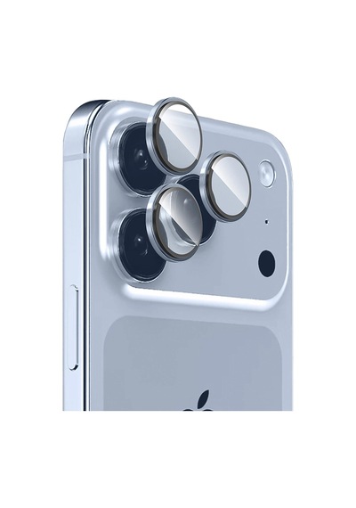 Apple Uyumlu iPad iPhone 17 Pro Zore Mikro Kamera Lens Koruyucu Lacivert