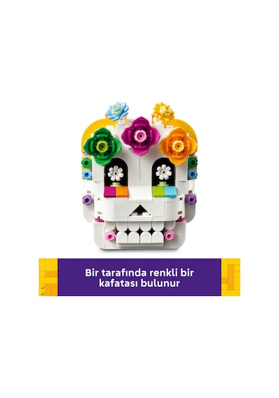 LEGO® Ölüler Günü 40811 – 9 Yaş ve Üzeri Çocuklar için Dekoratif Kafatası ve Sunak Modeli Oyuncak Yapım Seti, Hediye Fikri (471P)
