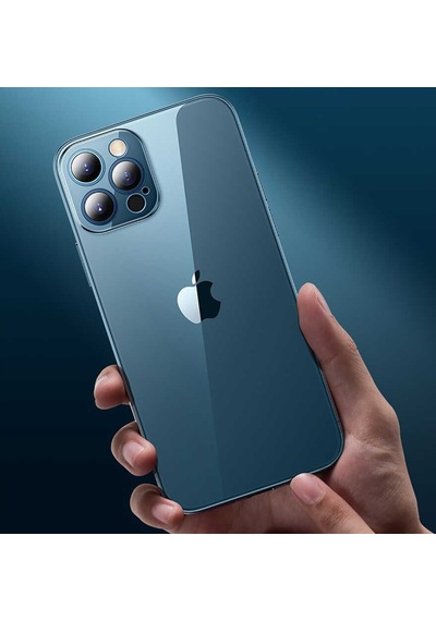 Apple Uyumlu iPhone 12 Pro Kılıf Zore Blok Kılıf Renksiz