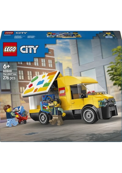LEGO® City: LEGO Kamyonet 60500 - 6 Yaş ve Üzeri Çocuklar için 2 Minifigür İçeren Yaratıcı Oyuncak Yapım Seti (276 Parça)