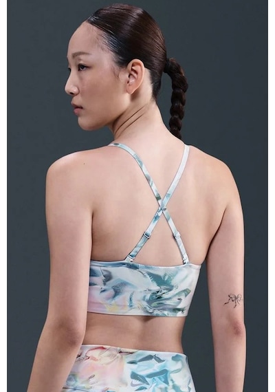 Nike Indy Women's Artist Collection Light-support Padded Wrap Sports Bra Kadın Dolgulu Sargılı Spor Sütyen Yeşil Nike Indy Women's Artist Collection Light-support Padded Wrap Sports Bra Kadın Dolgulu Sargılı Spor Sütyen Yeşil
