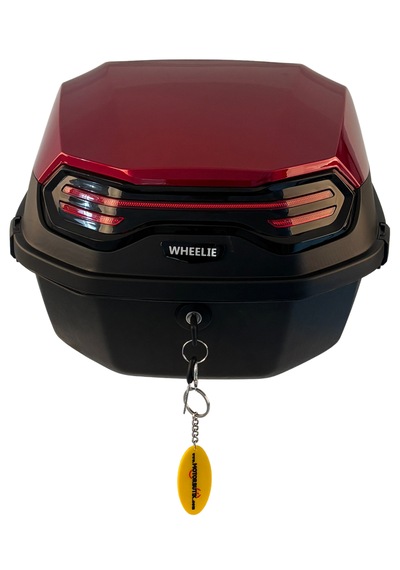 Wheelıe Xt08-br 32 Litre Motosiklet Arka Çanta Koyu Kırmızı