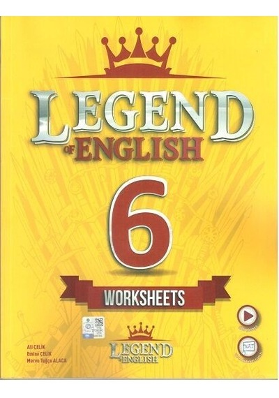 Legend English 6. Sınıf Worksheets Çalışma Kitabı