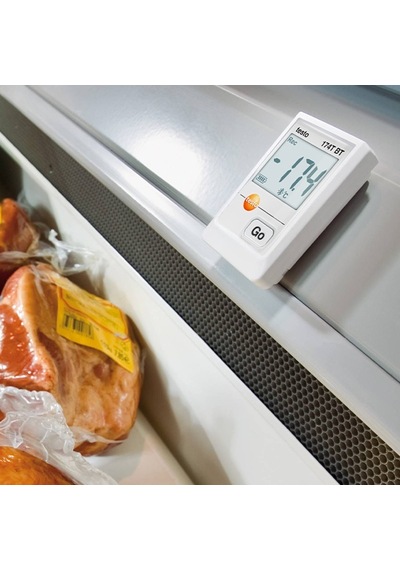 Testo 174t Bt Akıllı Sıcaklık Kayıt Datalogger Cihazı Beyaz