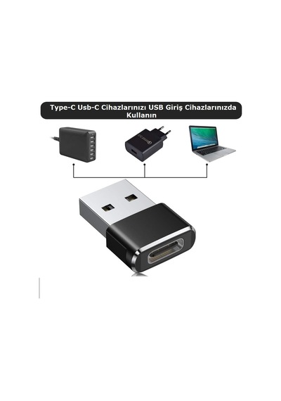 Cafele Apple iPhone  Uyumlu iPad Type-C Dişi Usb Erkek Çevirici