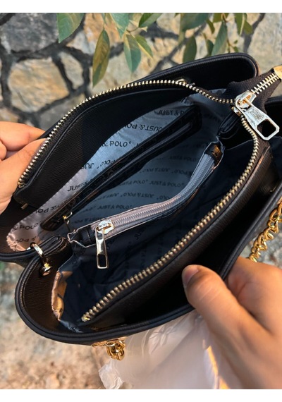 Just Polo Kadın Büyük Boy El Çantası 440113mh Düz Taş