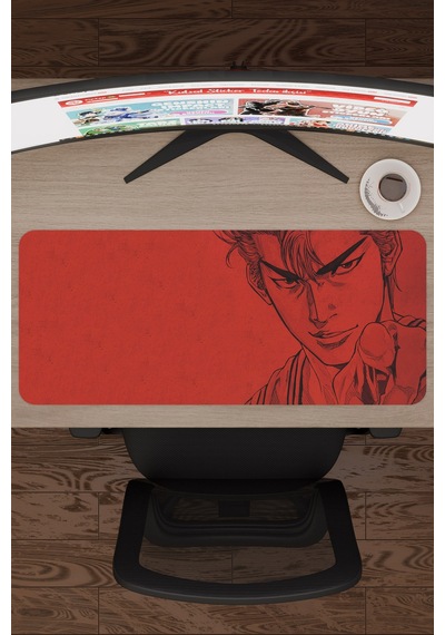 Slam Dunk Anime V3 - 70x30 Xl Gaming Kauçuk Kaymaz Taban Mouse Pad Fare Altlığı