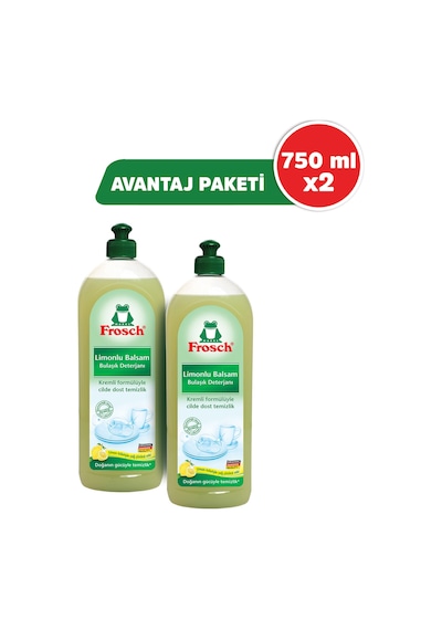 Frosch Limonlu Balsam Sıvı Bulaşık Deterjanı 2 x 750 ML