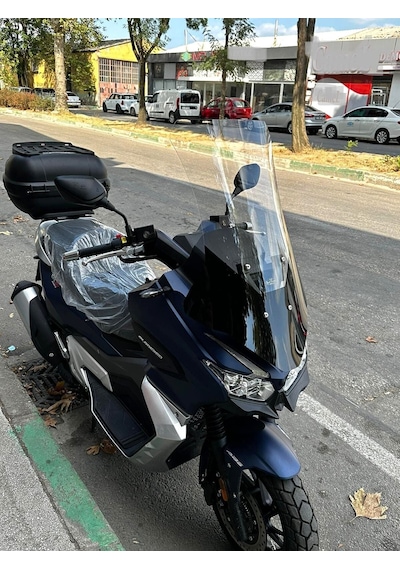 Motocam Rks Blade 350 Ön Cam 2023-2026 Model 75cm Şeffaf Renkli 4mm Uzun