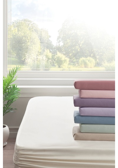 Yataş Bedding NOAH Lastikli Çarşaf (200x200 cm) - Bej