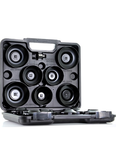 Worldforce 15 Parça Tas Tipi Yağ Filtre Anahtar Seti Profesyonel N11.9106