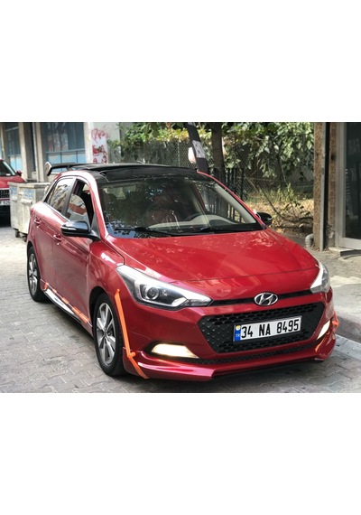 Hyundai İ20 Custom Ön Tampon Eki (Plastik)