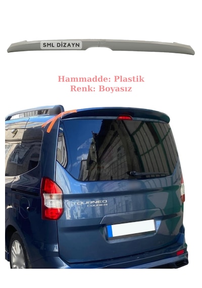 Ford Courier Spoiler Bagaj Üstü Tavan Spoyler 2014-2023