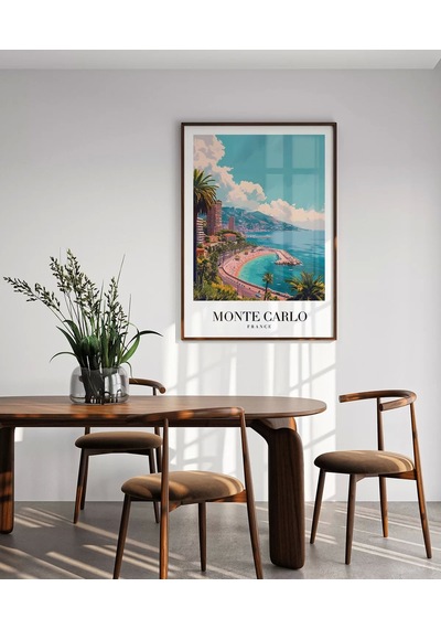 Çerçevesiz Poster Lüks Ve Akdeniz'in Buluştuğu Yer