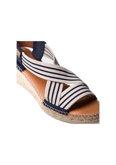 Sandalet Kadın Tina Toni Pons Ecru-navy Cru-mari Null Rose
