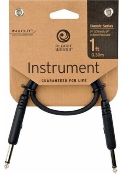 Planet Waves Pwcgtp01 Patch Pedal Kablosu Korozyona Dayanıklı -