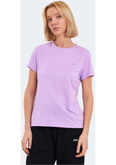 Slazenger Racıng Kadın Tişört Lila