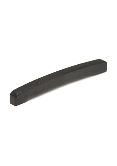 Graph Tech Pt-1000-00 Tusq Xl Blank Üst Eşik Siyah - Fender Uyumlu - Kavisli