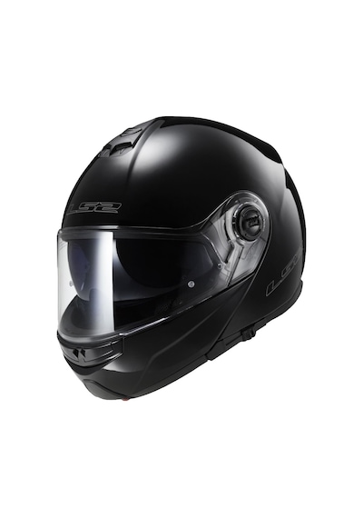 LS2 FF325 Strobe Çene Açılır Kask Siyah