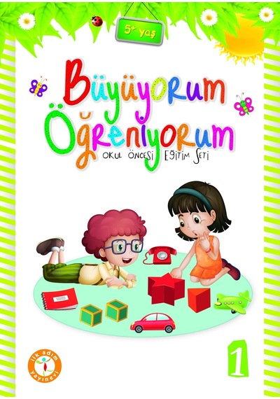 Büyüyorum Öğreniyorum / 11 Etkinlik Kitap Okul Öncesi Eğitim Seti