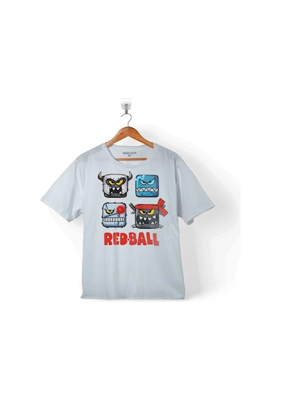 Red Ball 4 Crazy Kırmızı Top Redball Çocuk Tişört 001