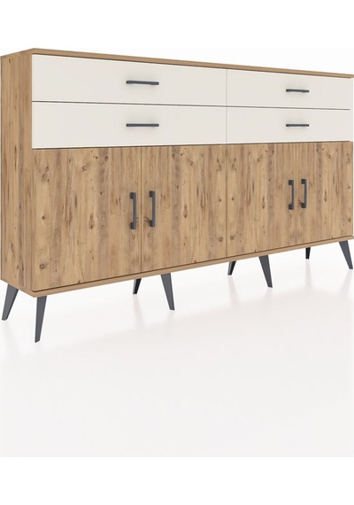 Arges Konsol 2 Raflı 4 Çekmeceli 8 Kapaklı 176x30x99 Çam-çam/ayta Çam-çam/aytaşı Arges Konsol 2 Raflı 4 Çekmeceli 8 Kapaklı 176x30x99 Çam-çam/ayta Çam-çam/aytaşı