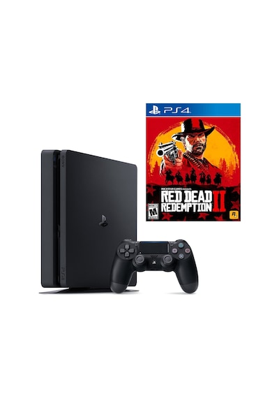 Playstation 4 Slim 500 GB + Ps4 Red Dead Redemption 2