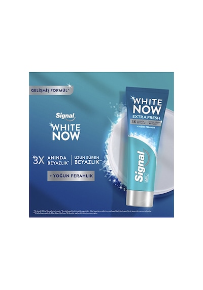 4 Adet Sıgnal Diş Macunu White Now Extra Fresh 75 Ml 10151327