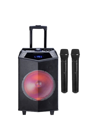 Oyılıty Dk-12 300 Watt Taşınabilir Mikrofonlu Bluetooh Hoparlor