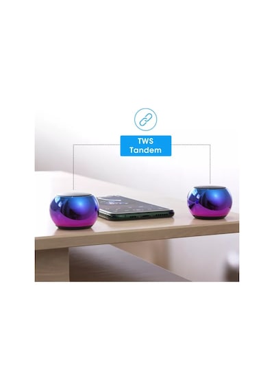 Metal Mini Kablosuz Hoparlör Şarjlı Sd Kart Girişli 3w Bluetooth Speaker