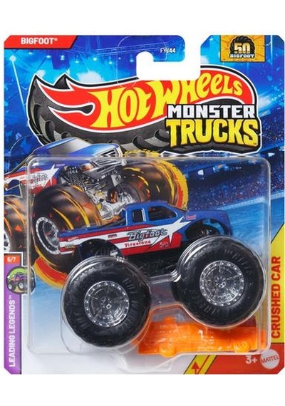 Hw Monster Trucks 1:64 Arabalar Bıgfoot Jdp92 Çok Renkli