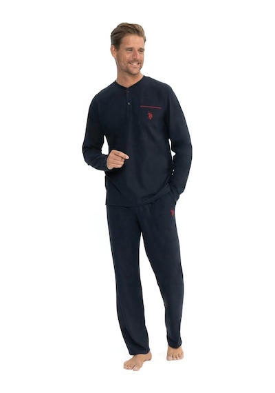 U.s. Polo Assn. Erkek Çeyizlik 5'li Pijama Takım 001