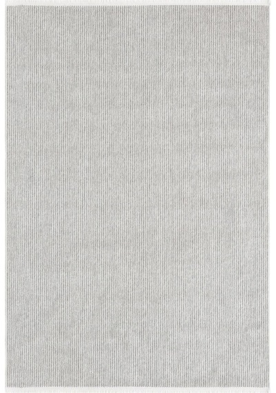 Krem Bukle Dokulu Düz Renk Modern Halı - Bk0360 Gri