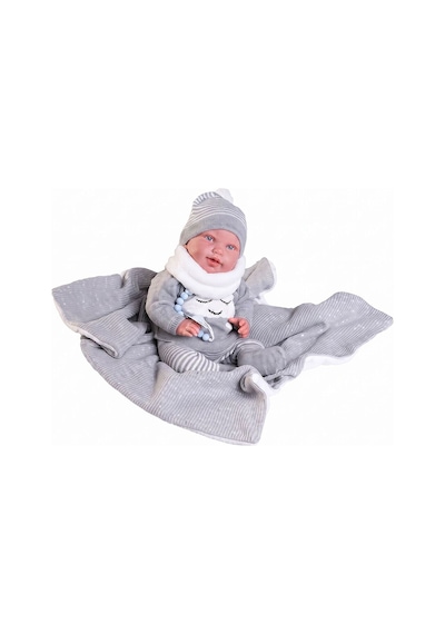 Antonio Juan Reborn Pipo Şallı Sweet Yumuşak Gövde Bebek 80114