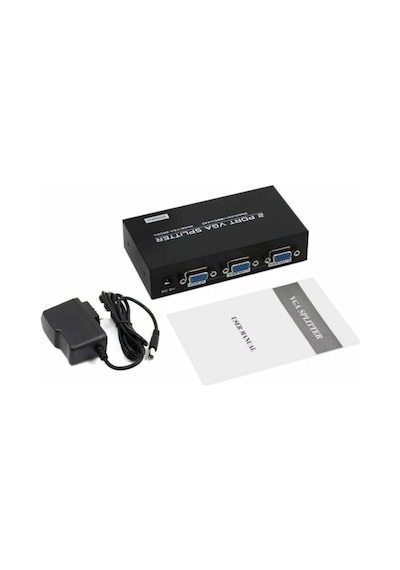 Aghbilgisayar Vga Çoklayıcı Vga Splitter 2 Port Vga Video Splitter 1 In 2 Out